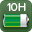Autonomia 10 ore con batteria